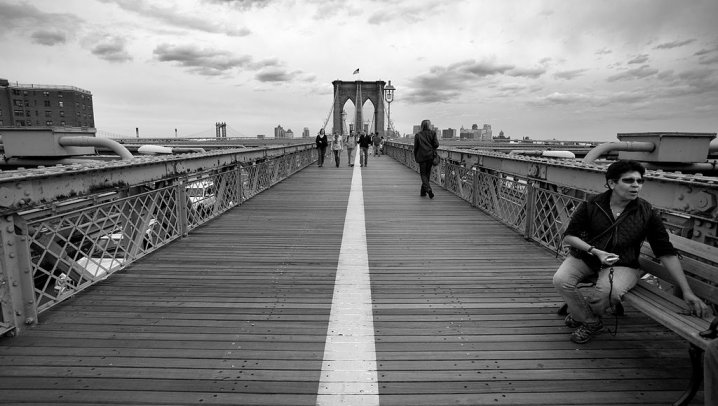 The Brooklyn Bridge new york, travel to new york